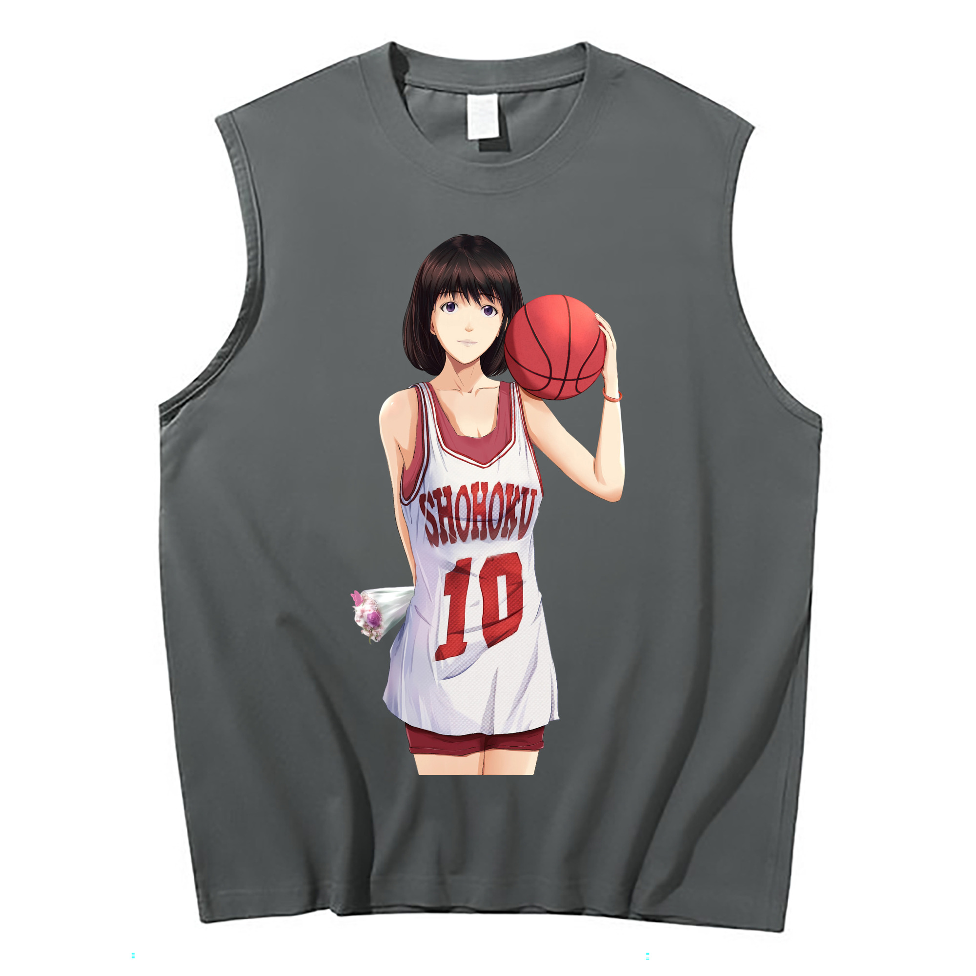 （画像用） SLAM DUNK／スラムダンク コットン100％タンクトップ（フロントプリント）